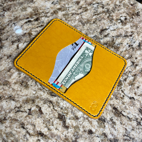 Two Slot Folding Card Holder