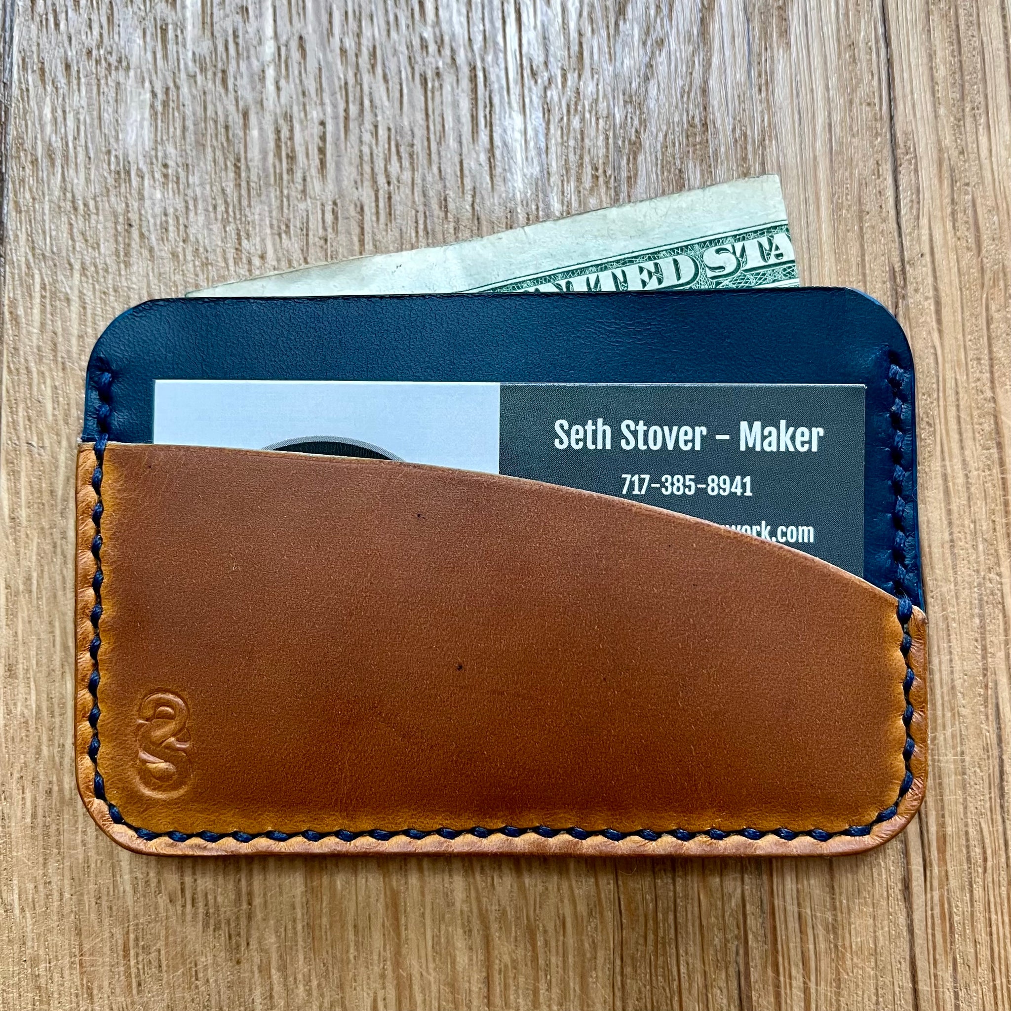 Two Tone Card Wallet