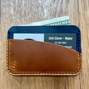 Two Tone Card Wallet