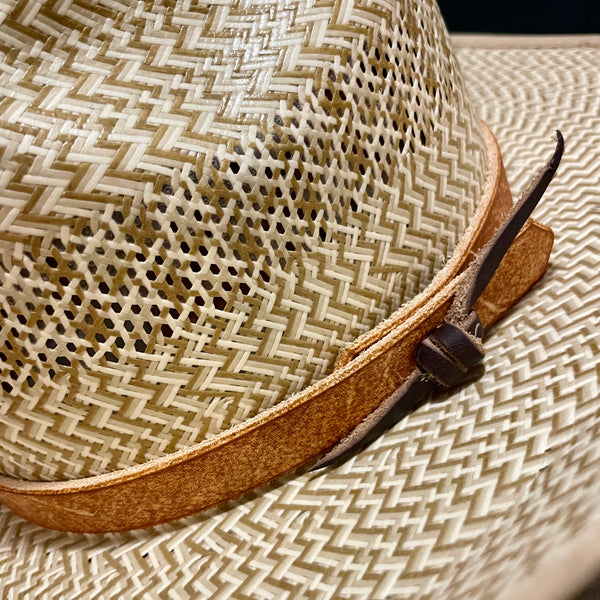 Distressed Double Overhand Knot Hat Band