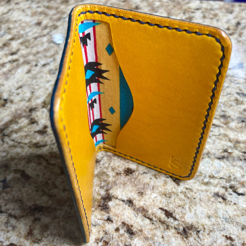 Two Slot Folding Card Holder