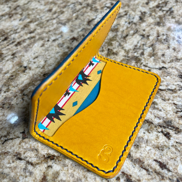 Two Slot Folding Card Holder