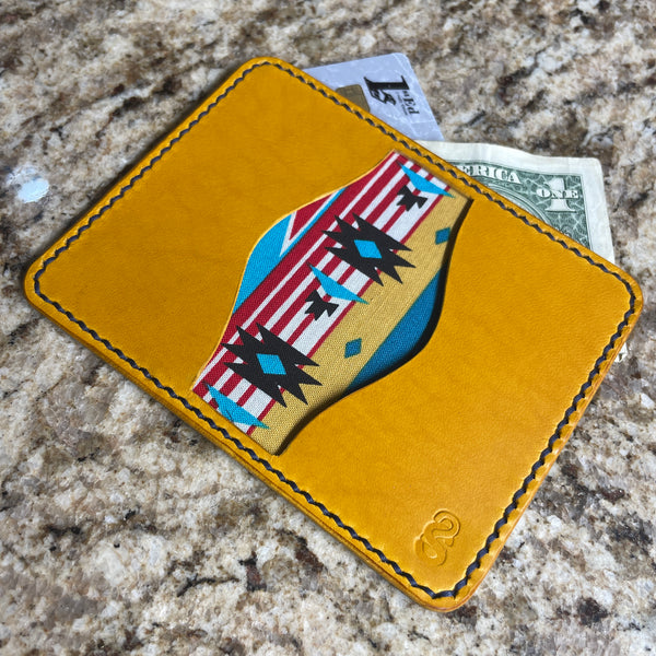 Two Slot Folding Card Holder